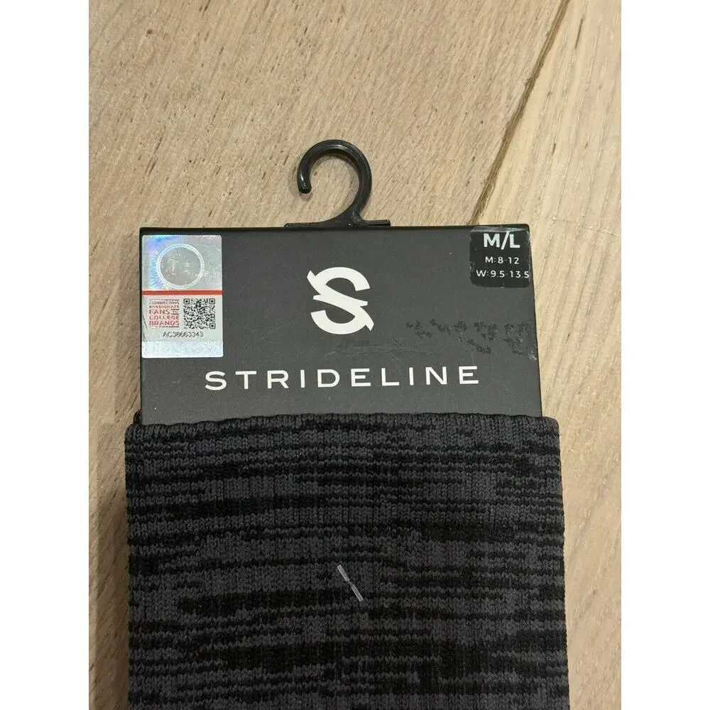 South Florida Bulls Athletic Crew Socks Licensed Strideline‎ Size Medium/Large